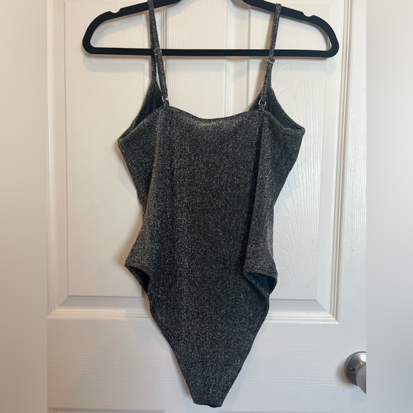 NWT Forever 21 Shimmer Bodysuit - Picture 3 of 5